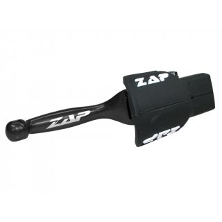ZAP Flexs Handbremshebel passt an Kawasaki KX 125 250 500 93-96 KX 80 schwarz
