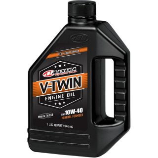 Maxima V-TWIN Mineral Engine Oil 10W40 Motorl 946ml Flasche