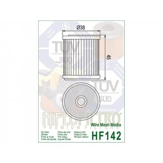 Hiflo lfilter HF142 passt an TM EN MX 250 05-11 450 05-11 530 `05 SMM SMR
