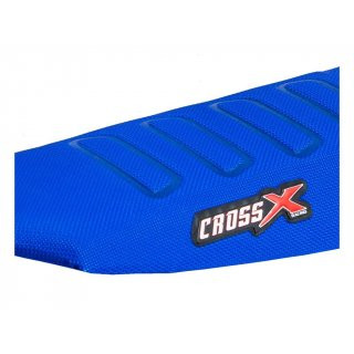 CrossX Sitzbezug passt an Sherco SE-R SEF-R 125 250 300 450 ab17 blau