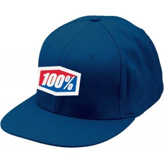 100% Official J-Fit Flexfit Base Cap Schirmmtze blau