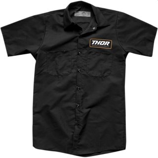 Thor Standard Work Shirt Hemd schwarz