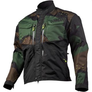 Thor Terrain Jacket Enduro Jacke camouflage/schwarz