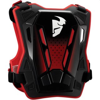 Thor Guardian MX Brustpanzer Krperschutz schwarz/rot