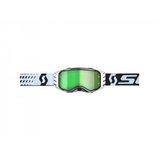 Scott Prospect Goggle green chrome works Motocross Enduro black/white