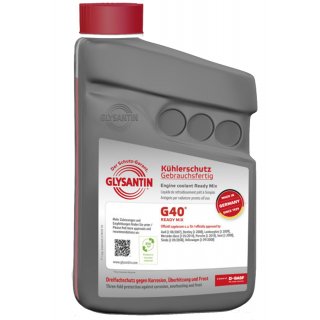 Glysantin G40 Kühlmittel Kühlerfrostschutz Gemisch 1Liter...