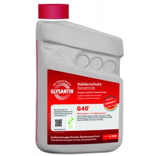 Glysantin G40 Khlmittel Khlerfrostschutz Konzentrat pink 1Liter Flasche