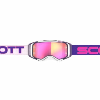 Scott Brille Prospect Goggle wei/lila/pink - pink verspiegelt