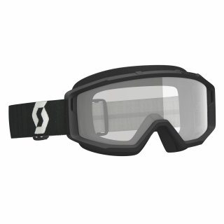 Scott Brille Primal Goggle schwarz/grau - Brillenglas klar