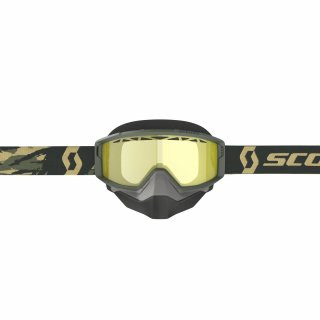 SCOTT Brille Primal Goggle SnowCross camo/kaki - Brillenglas gelb