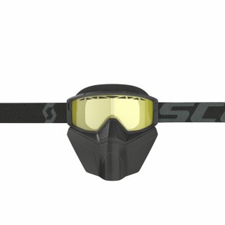 Scott Brille Primal Goggle Safari Facemask schwarz - Brillenglas gelb
