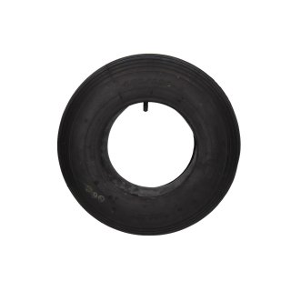 Deli Tire Reifen+Schlauch 4.80/4.00-8 (400x100) S-379 6PR Rillen Profil Ventil TR87